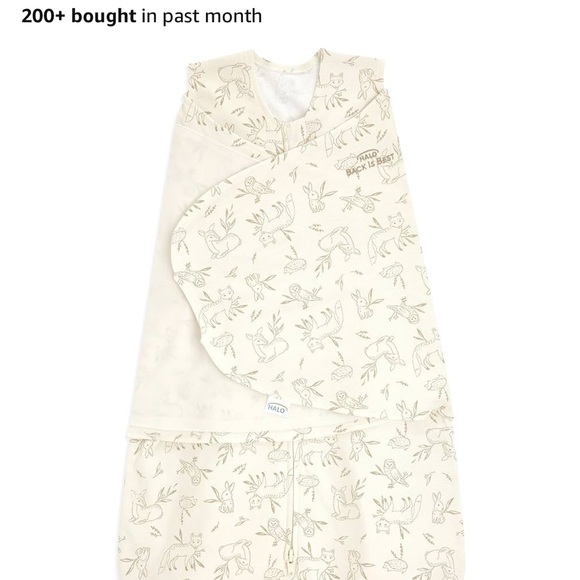 Halo Cream Sleep Sack Pajamas - Picture 1 of 1